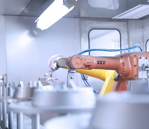 Zinc Flake Coating Thickness Control Using Robotic Systems