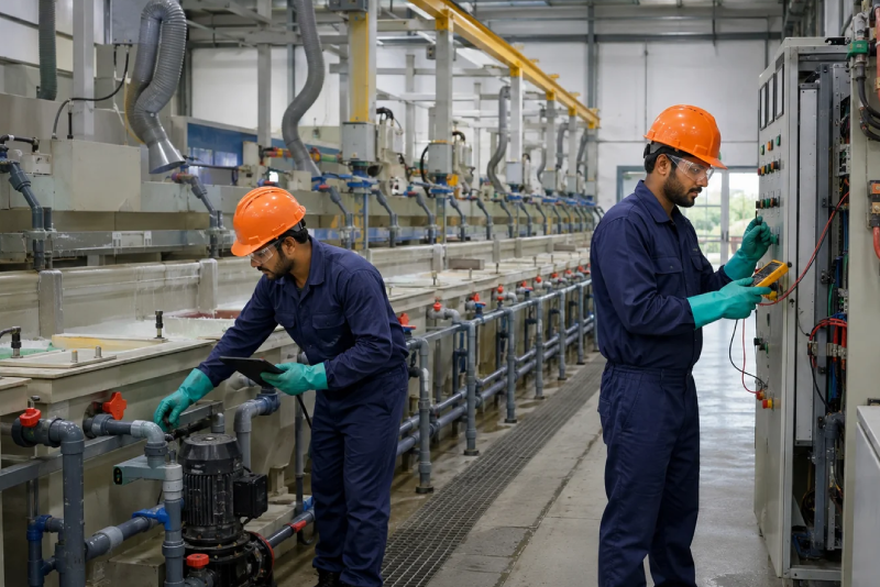 Electroplating Plant Maintenance Tips to Maximize Output and Lifespan