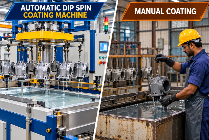 Automatic Dip Spin Coating Machine vs Manual Coating — Key Differences Explained