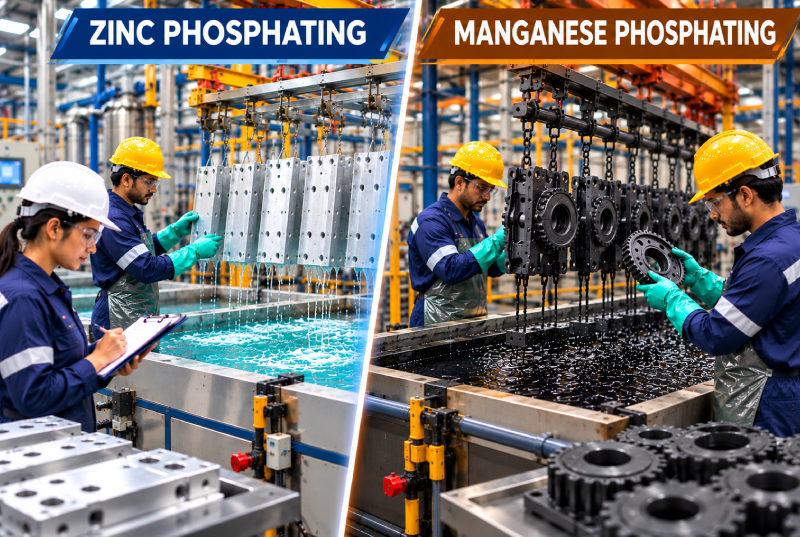 Zinc Phosphating vs Manganese Phosphating — Which Process Suits Your Plant?